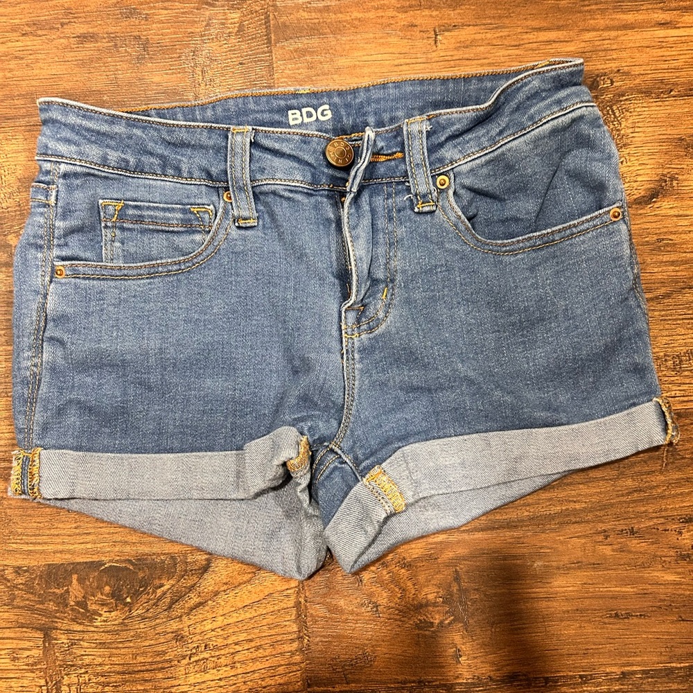 BDG Women's Classic Blue Jean Shorts